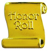 *Lapel Pin - Honor Roll