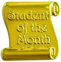 *Student of the Month Lapel Pin