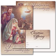 Christmas -Ye Shall Find the Baby - Matching Set