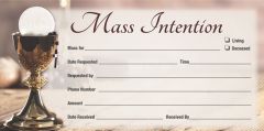 Mass Intention - Tithe - Offering Envelope