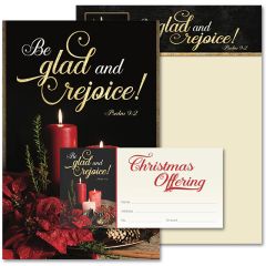 Christmas - Be glad and rejoice -  Matching Set