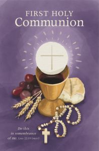 First Holy Communion - Do this in remembrance of me - Standard Bulletin