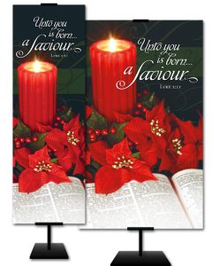 Christmas - Unto you is born a Saviour - Banner