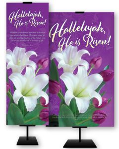 Easter - Hallelujah, He is Risen! - Banner