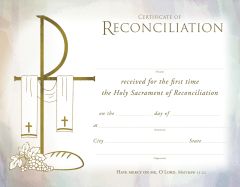 Reconciliation - Have mercy on me - Matthew 15:22 - Pkg 25 - Certificate