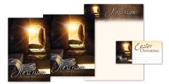 Easter - He is risen - Mark 16:6 (KJV) - Matching Set