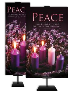 Advent - Peace - John 14:27 (KJV) - Banner