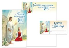 Easter –  I am the Resurrection – John 11:25 (KJV) – Matching Set