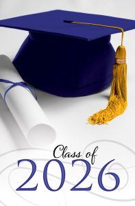 Graduation – Class of 2026 – Pkg 100 – Standard Dated Program