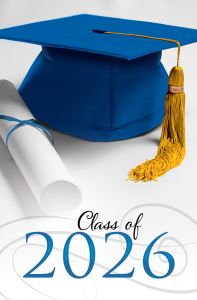 Graduation – Class of 2026 – Pkg 100 – Standard Dated Program   