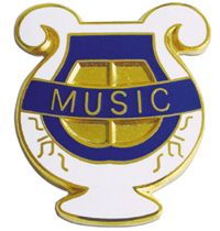 *Music Lapel Pin