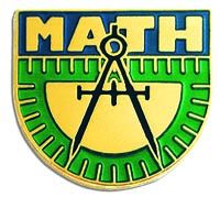 *Math Lapel Pin