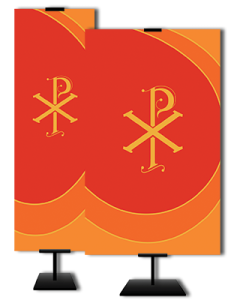 Liturgy - Chi Rho - Banner
