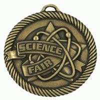 *Science Fair - Antique Gold Finish - 2 " diameter