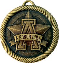 *A-Honor Roll - Antique Gold Finish