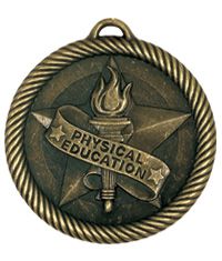 *Physical Education - Antique Gold Finish