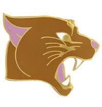 *Cougar Mascot Lapel Pin
