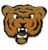 *Tiger Mascot Lapel Pin