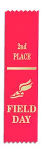 Field Day "2nd Place" Award Ribbon
