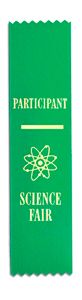 Science Fair Participant Award Ribbon
