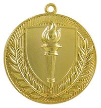 *Torch Medal - Rich Gold Finish