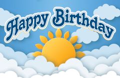 Postcard - Birthday - Happy Birthday, Psalm 16:11 (NIV) - Pkg 25 