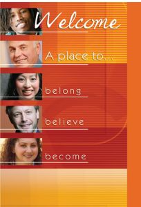 Welcome Folder - Belong, Believe, Become