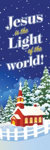 Christmas Bookmark - Jesus is the Light of the World! - John 1:9, 12 (NIV) - Pkg of 25 