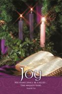 Advent Series - Joy - Bulletin - Multiple Sizes