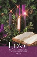 Advent Series - Love - Bulletin - Multiple Sizes