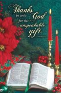Christmas - Unspeakable Gift - Bulletin - Multiple Sizes