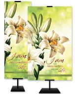 Easter - I Am the Resurrection - John 11:25 (KJV) - Banner