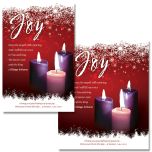 Advent - Joy - I bring you good tidings - Luke 2:10-11 - Pkg 100 - Bulletin - Multiple Sizes
