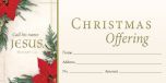 Christmas - call his name JESUS - Matthew 1:21 - Pkg 100 - Offering Envelope