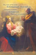 Christmas - They Shall Call His Name... (Llamaran su nombre) - Matthew 1:23 - Bilingual Bulletin