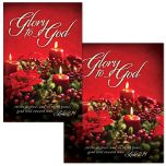 Christmas - Glory to God in the Highest... - Luke 2:14 (KJV) - Pkg 100 - Bulletin - Multiple Sizes