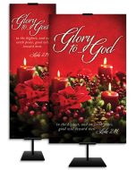 Christmas - Glory to God in the Highest... - Luke 2:14 (KJV) - Banner