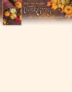 Thanksgiving - Enter his gates - Ps. 100:4 (KJV) - Pkg 100 - Letterhead