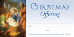 Christmas - Christ the Lord - Luke 2:11 (KJV) - Pkg 100 - Offering Envelope