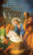 Christmas - Christ the Lord - Luke 2:11 (KJV) - Pkg 100 - Announcement Folder