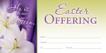 Easter – He is not here, Luke 24:6 (KJV) – Pkg 100 – Offering Envelope
