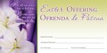 Easter – He is not here, Luke 24:6 (KJV) – Pkg 100 – Bilingual Offering Envelope