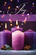 Advent – Joy – Neh 8:10 – Pkg 100 – Standard Bulletin