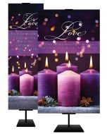 Advent - Love - John 13:34 - Banner