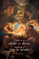 Christmas – A Child Is Born – Isa 9:6 – Pkg 100 – Standard Bulletin