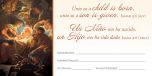 Christmas – Bilingual - A Child Is Born/Un Niño Nos Ha Nacido– Isa 9:6 – Pkg 100 – Offering Envelope