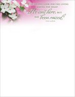 Easter - He Isn't Here - Letterhead