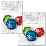 Advent - Week 1 - Hope - UMC Hymn - Pkg 100 - Bulletin - Multiple Sizes