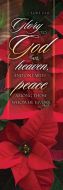 Christmas - Glory to God in heaven, Luke 2:14 (CEB) - Pkg 25 - Bookmark