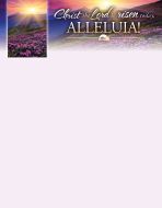 Easter - Christ the Lord Is Risen Today - Pkg 100 -Letterhead